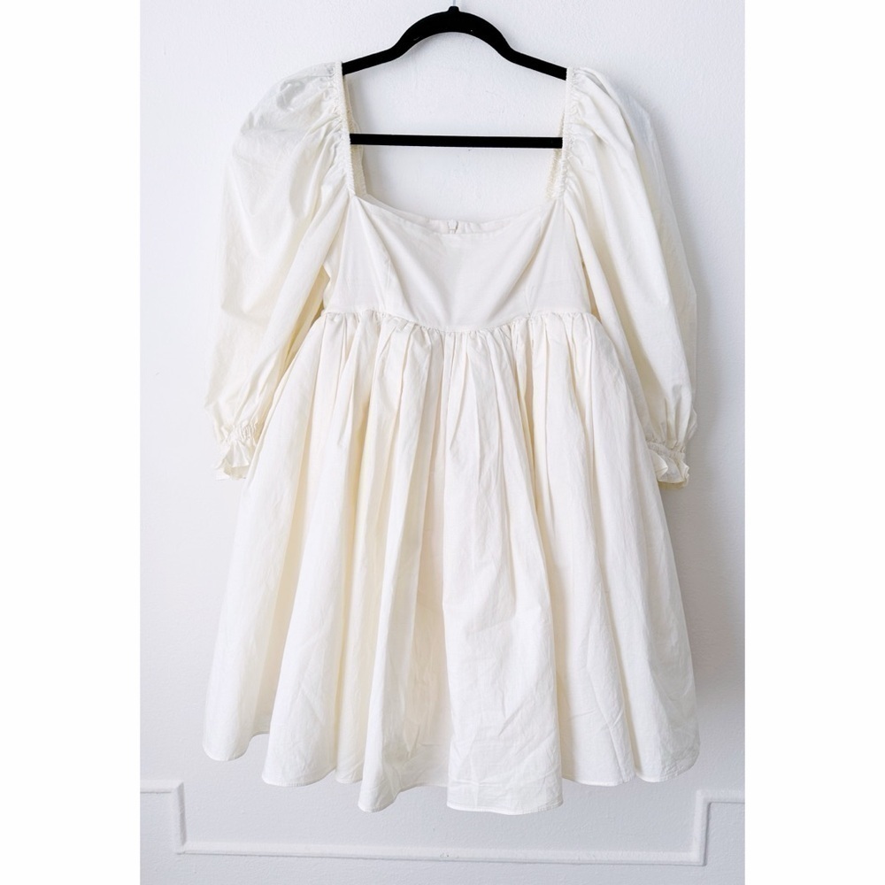 Selkie Cottage Puff Dress Lamb